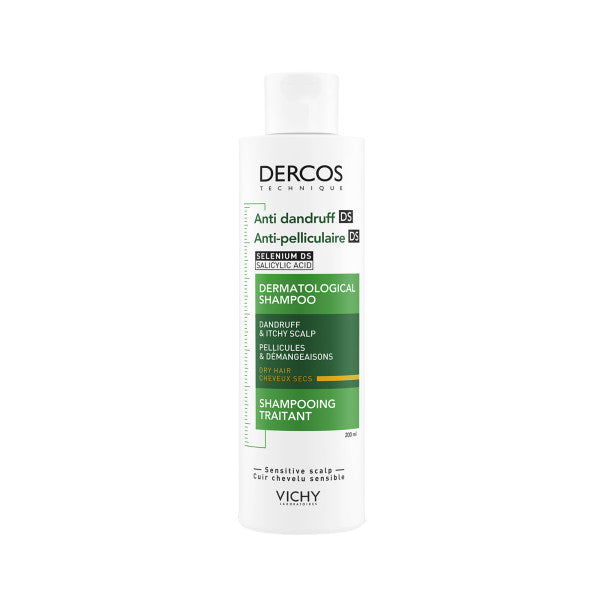 Vichy Dercos shampoo anti-roos droge schilfers 200 ml