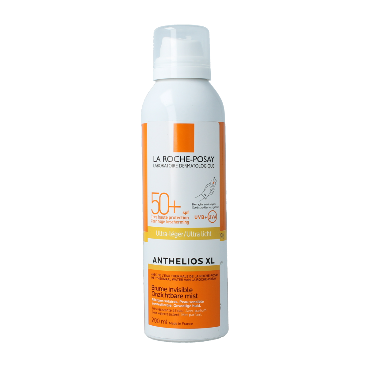 La Roche Posay Anthelios lichaamsmist SPF50+ 200 ml