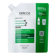 Vichy Dercos anti-roos shampoo normaal/vet haar navul 390 ml