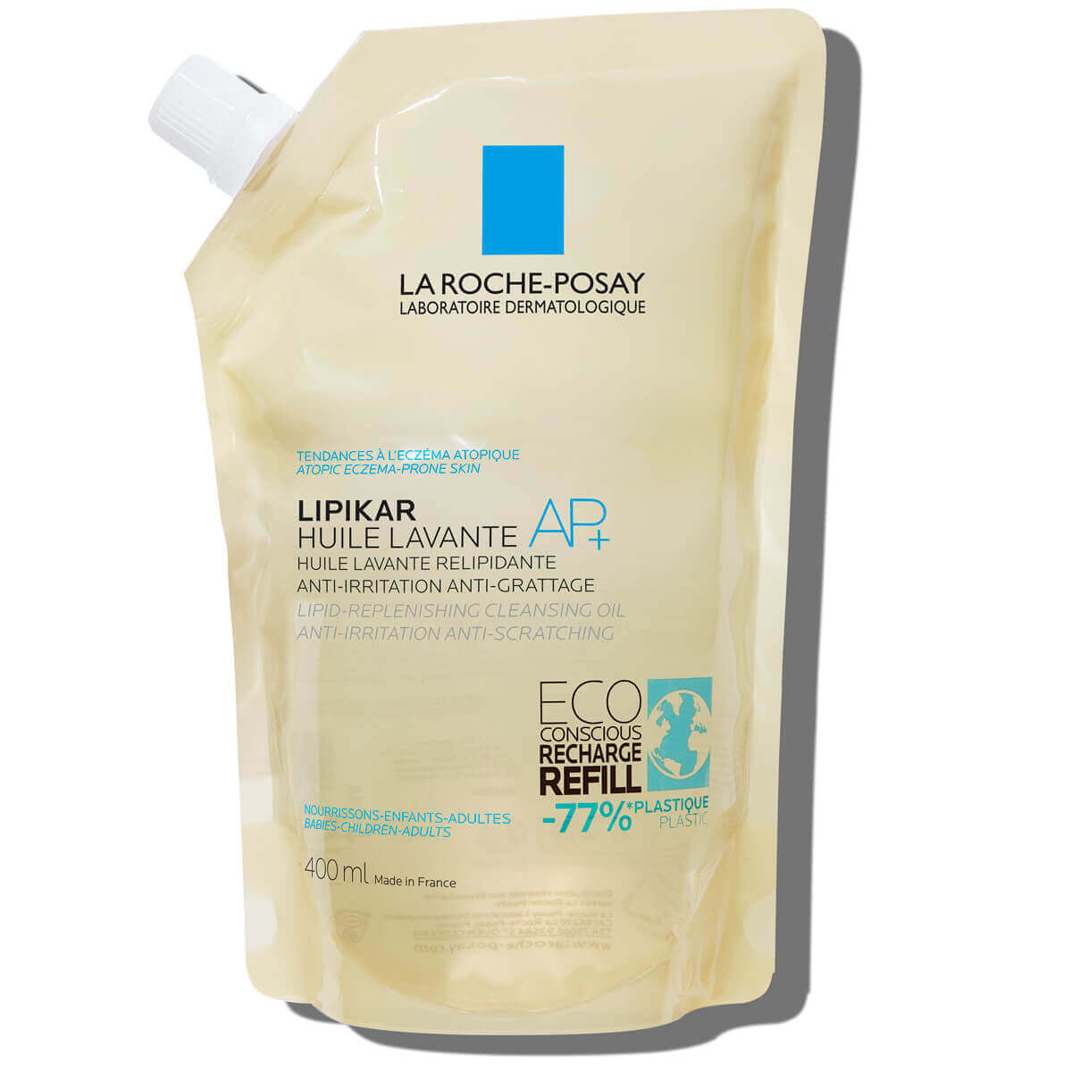 La Roche Posay Lipikar reinigingsolie AP+ navulling 400 ml