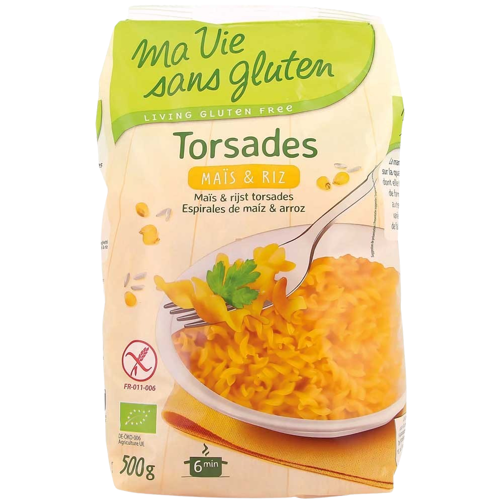 Ma Vie Sans Gluten Rijst/mais spirelli 500 gram