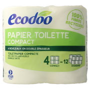 Ecodoo Toiletpapier compact ecologisch 4 stuks