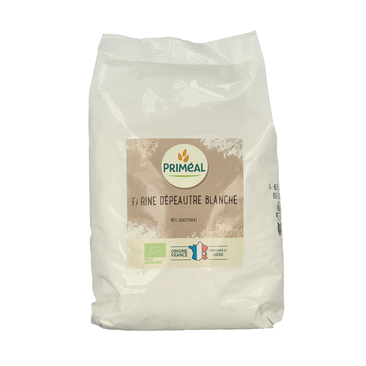 Primeal Wit speltmeel 1 kg