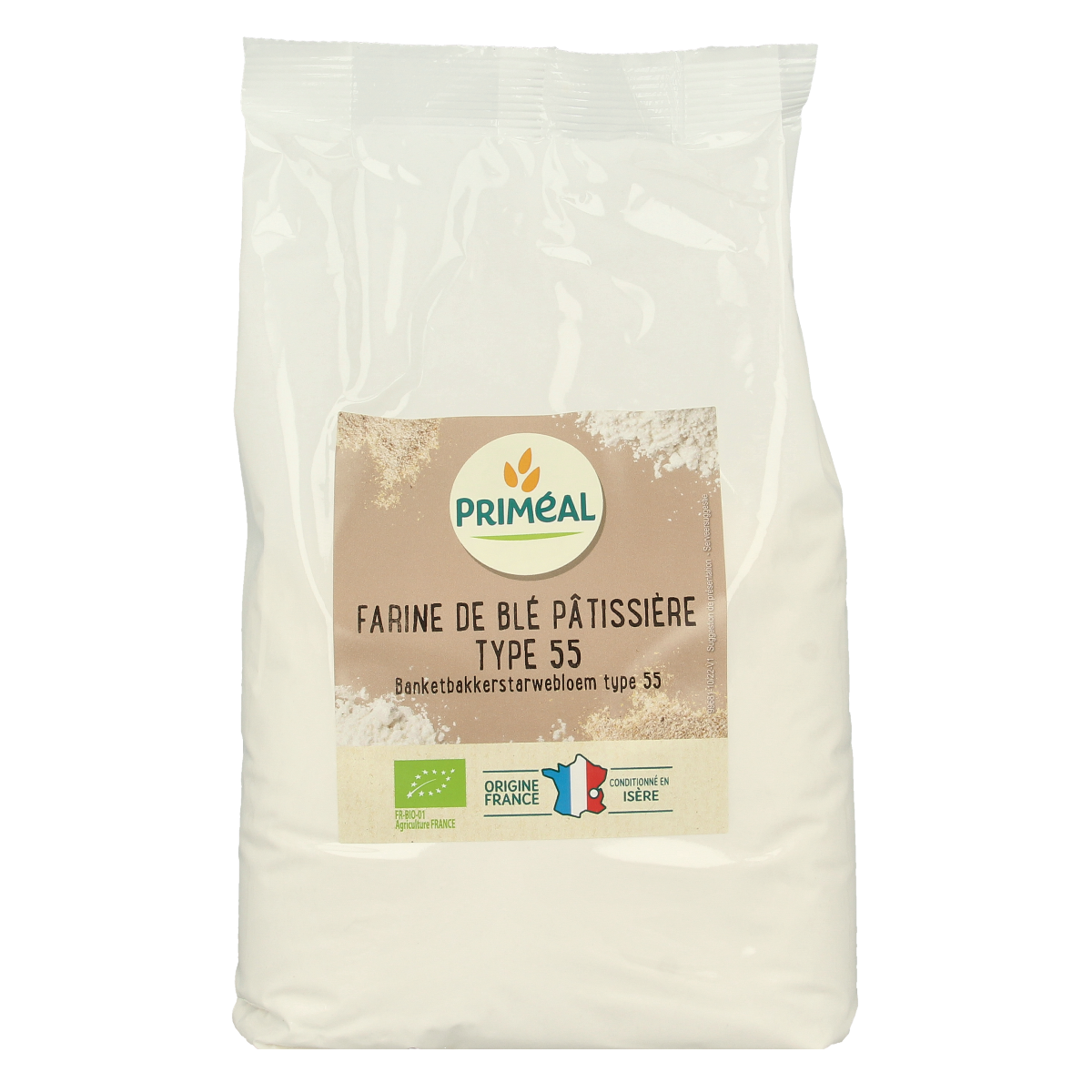 Primeal Banketbakkers tarwebloem T55 1 kg