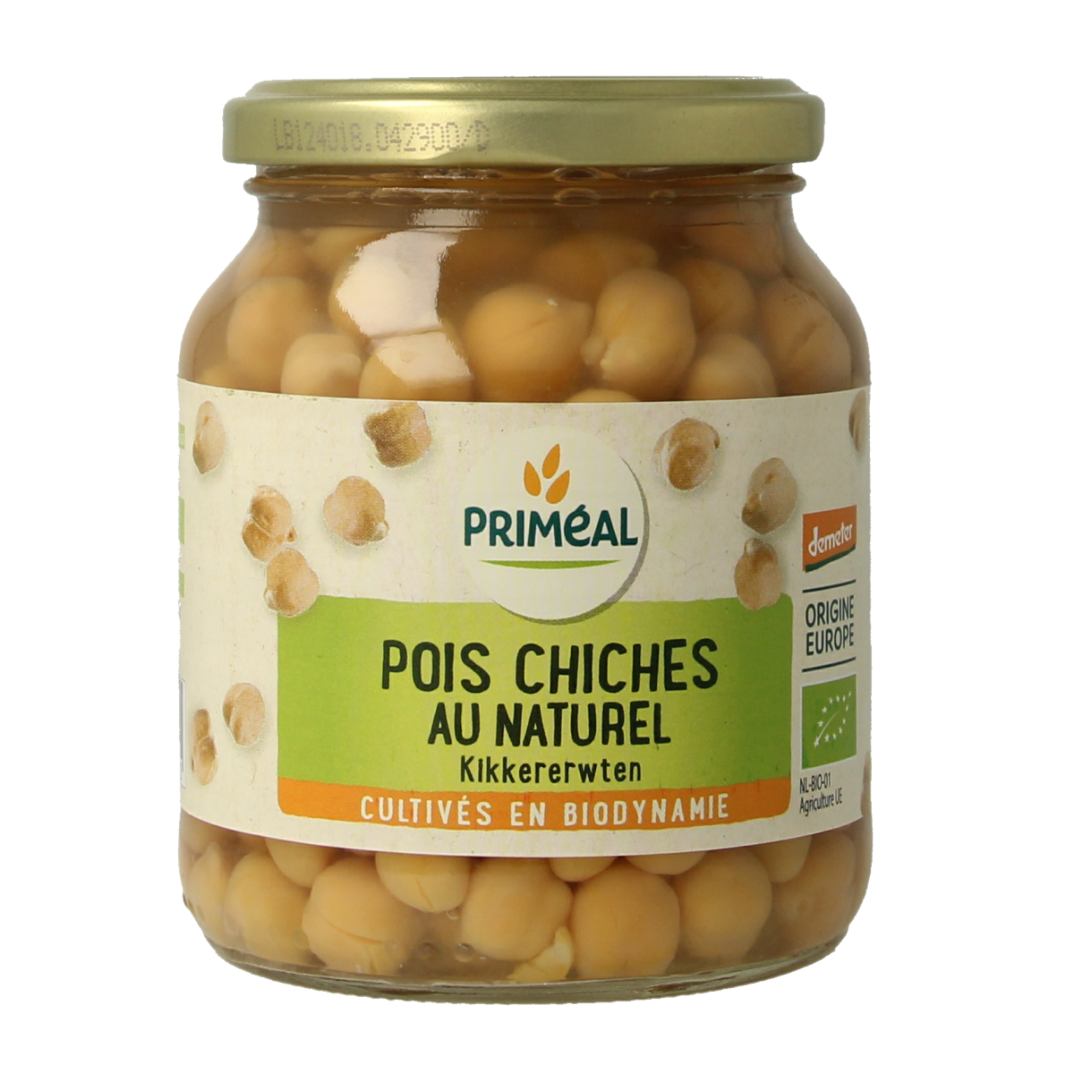 Primeal Kikkererwten Demeter 370 ml