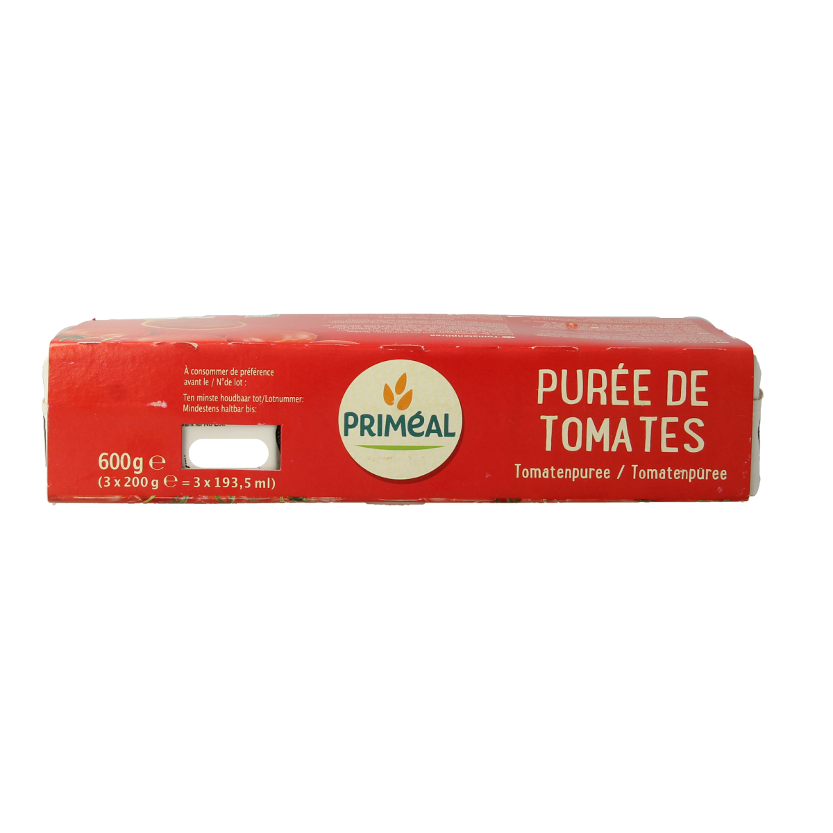 Primeal Tomatenpuree 200 gram 3 stuks