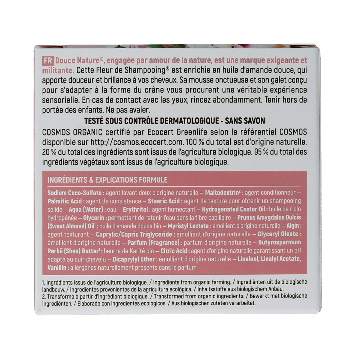 Douce Nature Shampoo bar normaal haar 85 gram