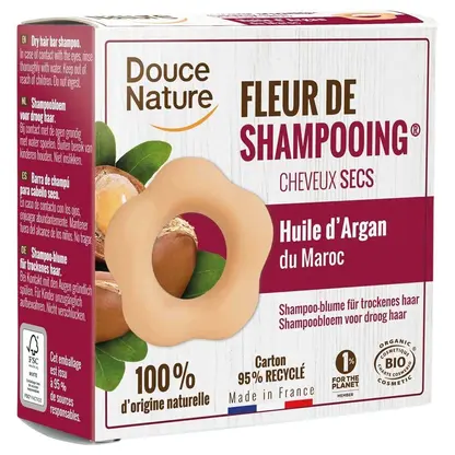 Douce Nature Shampoo bar droog haar 85 gram