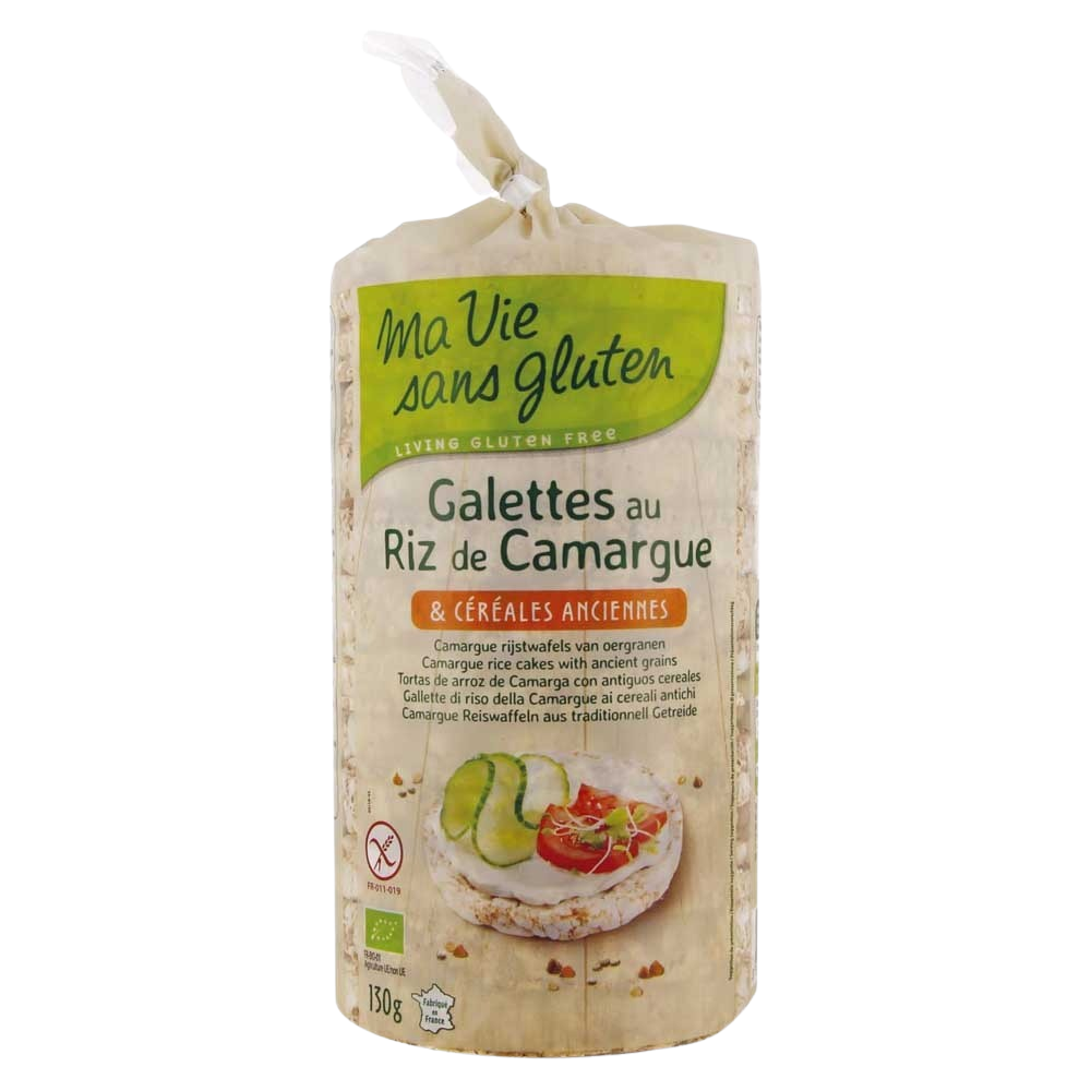Ma Vie Sans Gluten Carmague rijstwafels met oergranen 130 gram