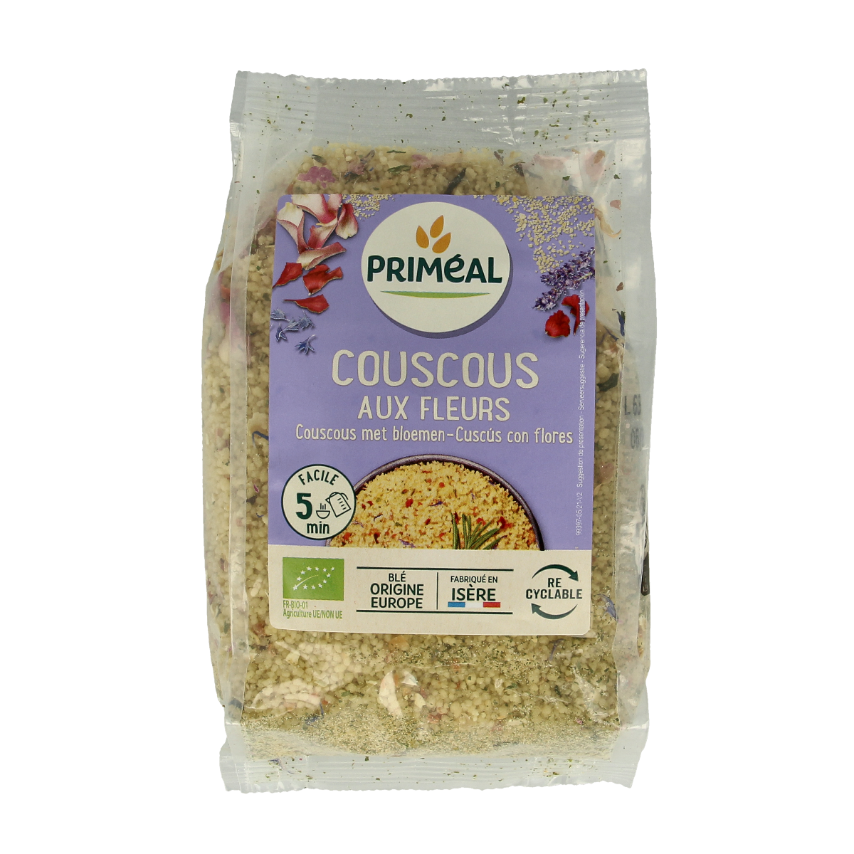 Primeal Couscous met bloemen 300 gram
