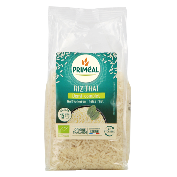 Primeal Halfvolkoren Thaise rijst 500 gram