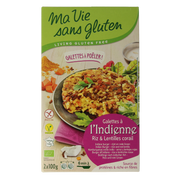 Ma Vie Sans Gluten Indiase rijstburgers 2x100 g 2 stuks