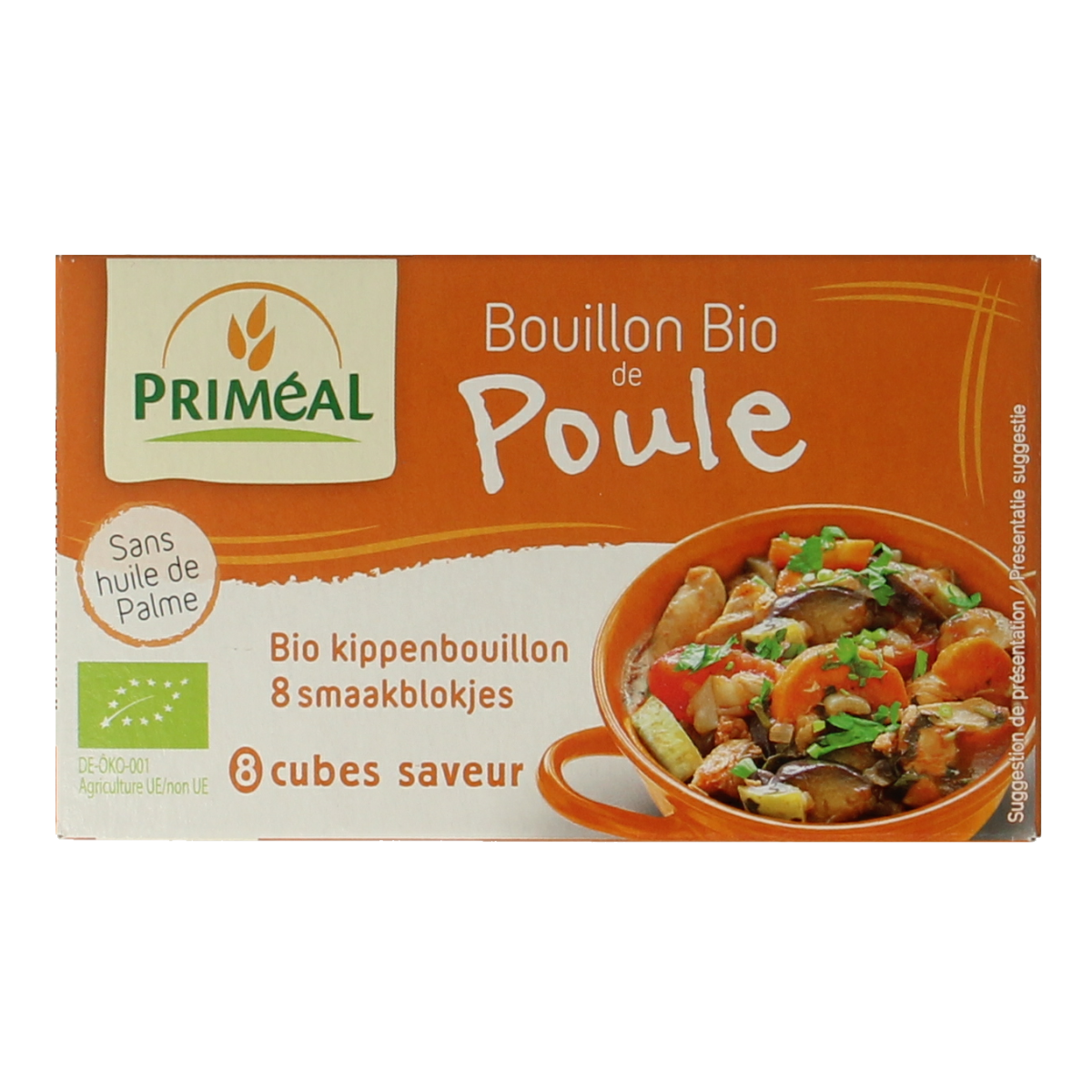 Primeal Kippenbouillon blokjes 10 gram 8 stuks