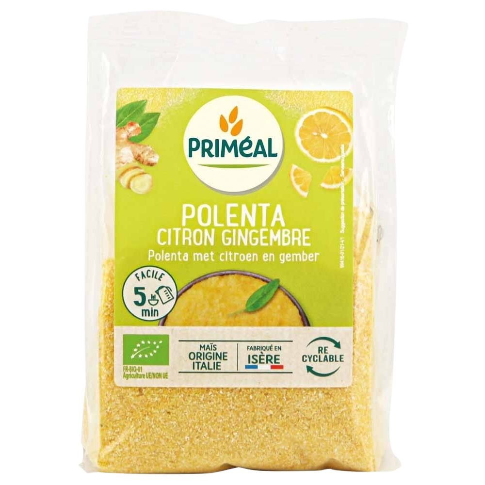 Primeal Polenta citroen gember 250 gram