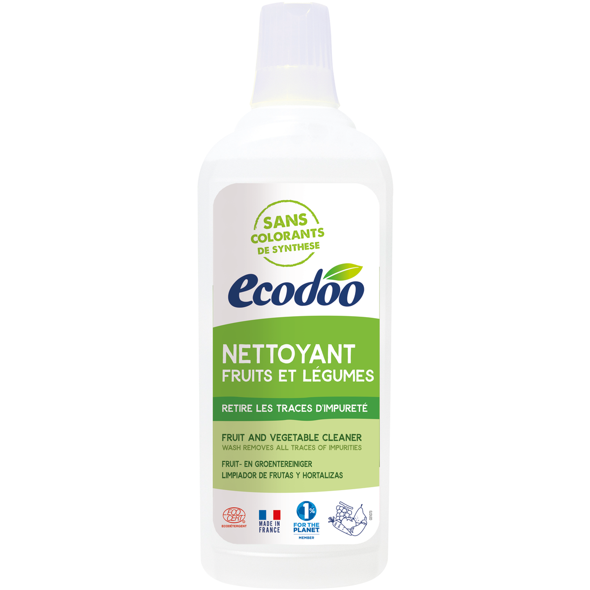 Ecodoo Fruit en groente reiniger 750 ml