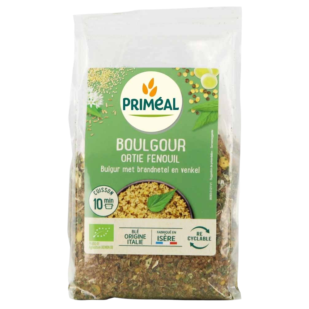 Primeal Bulgur met brandnetel en venkel 300 gram