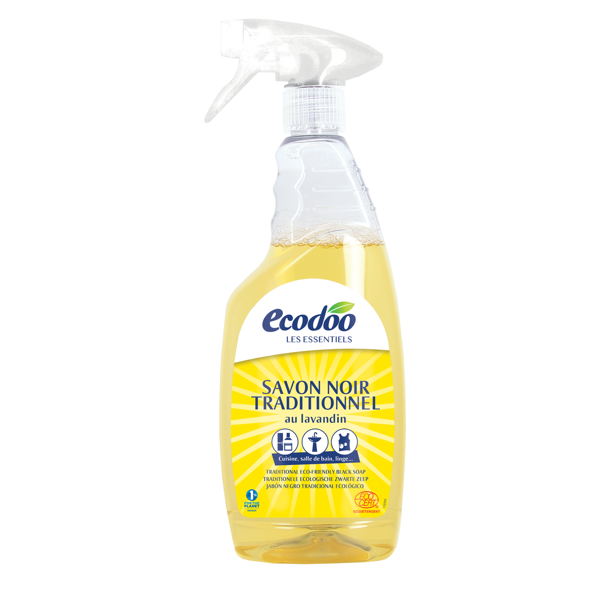 Ecodoo Zwarte zeep spray 750 ml