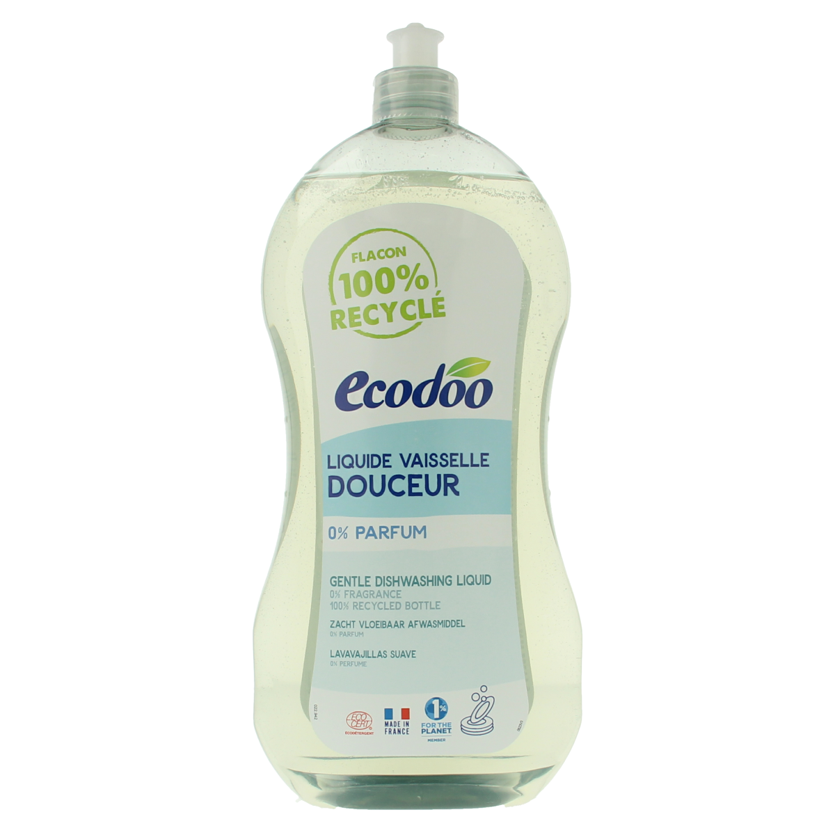 Ecodoo Afwasmiddel vloeibaar hypoallergeen 1 liter