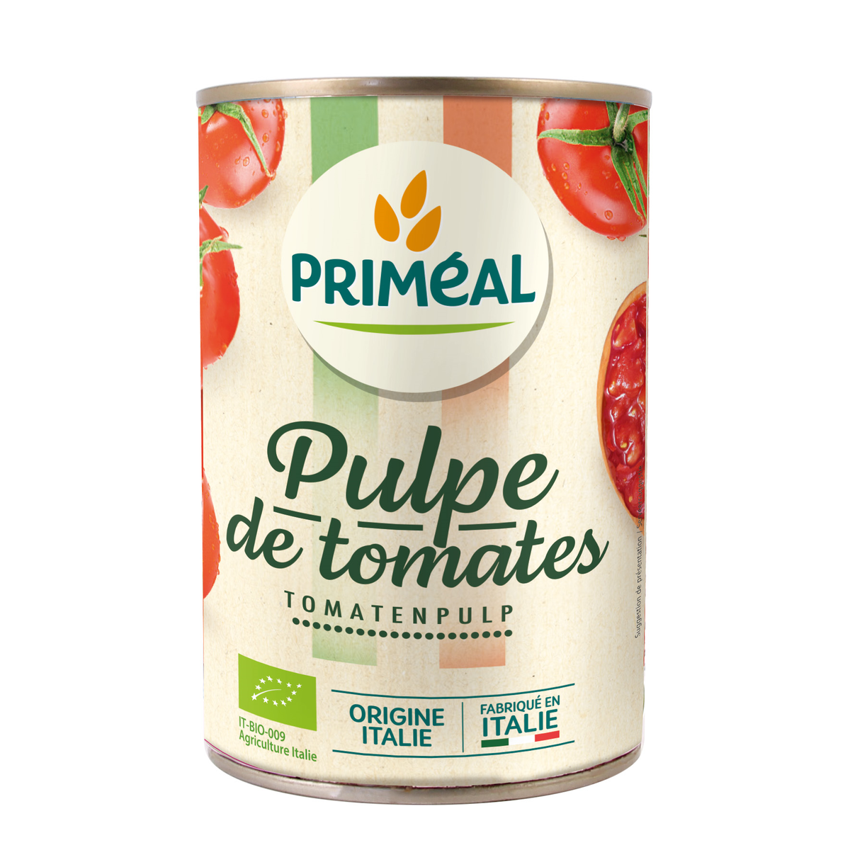 Primeal Tomatensaus met stukjes 400 gram