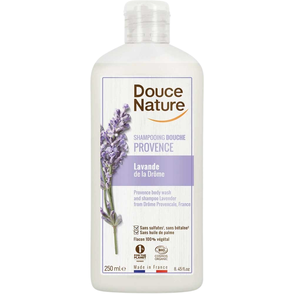 Douce Nature Douchegel & shampoo lavendel Provence 250 ml