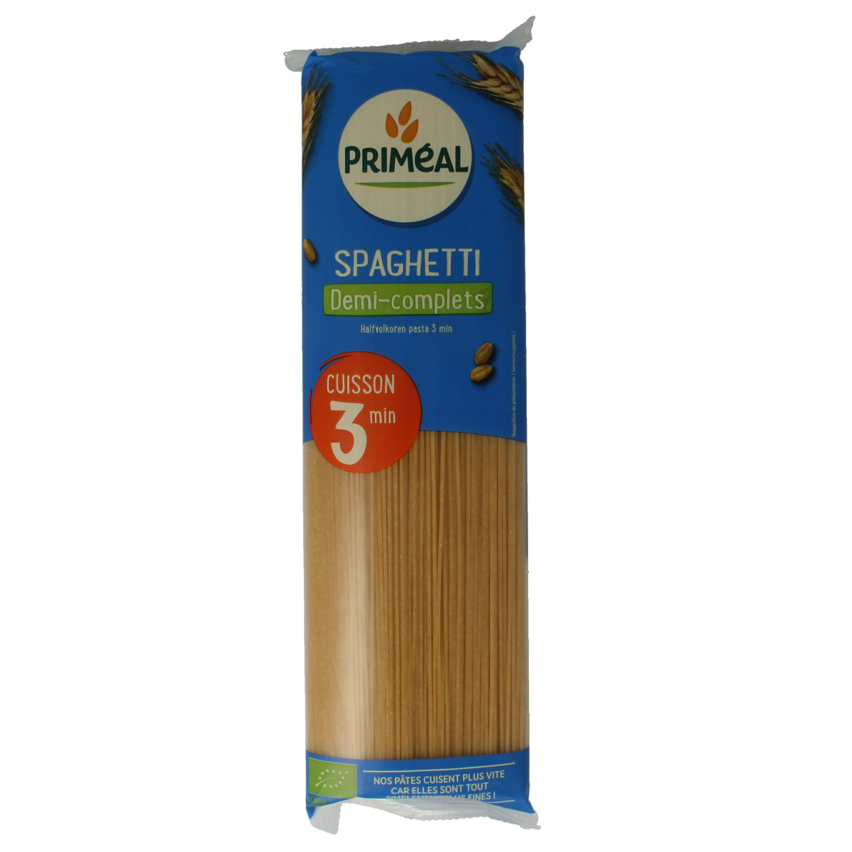 Primeal Spaghetti halfvolkoren snelkokend 500 gram