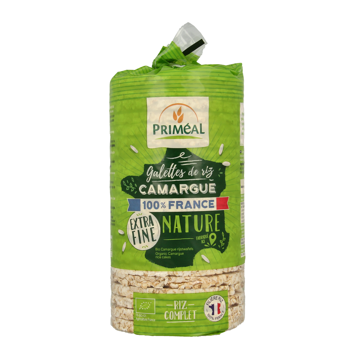 Primeal Rijstwafels extra dun Camargue 130 gram