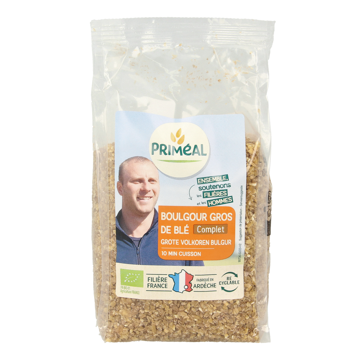 Primeal Tarwe bulgur Frankrijk 400 gram