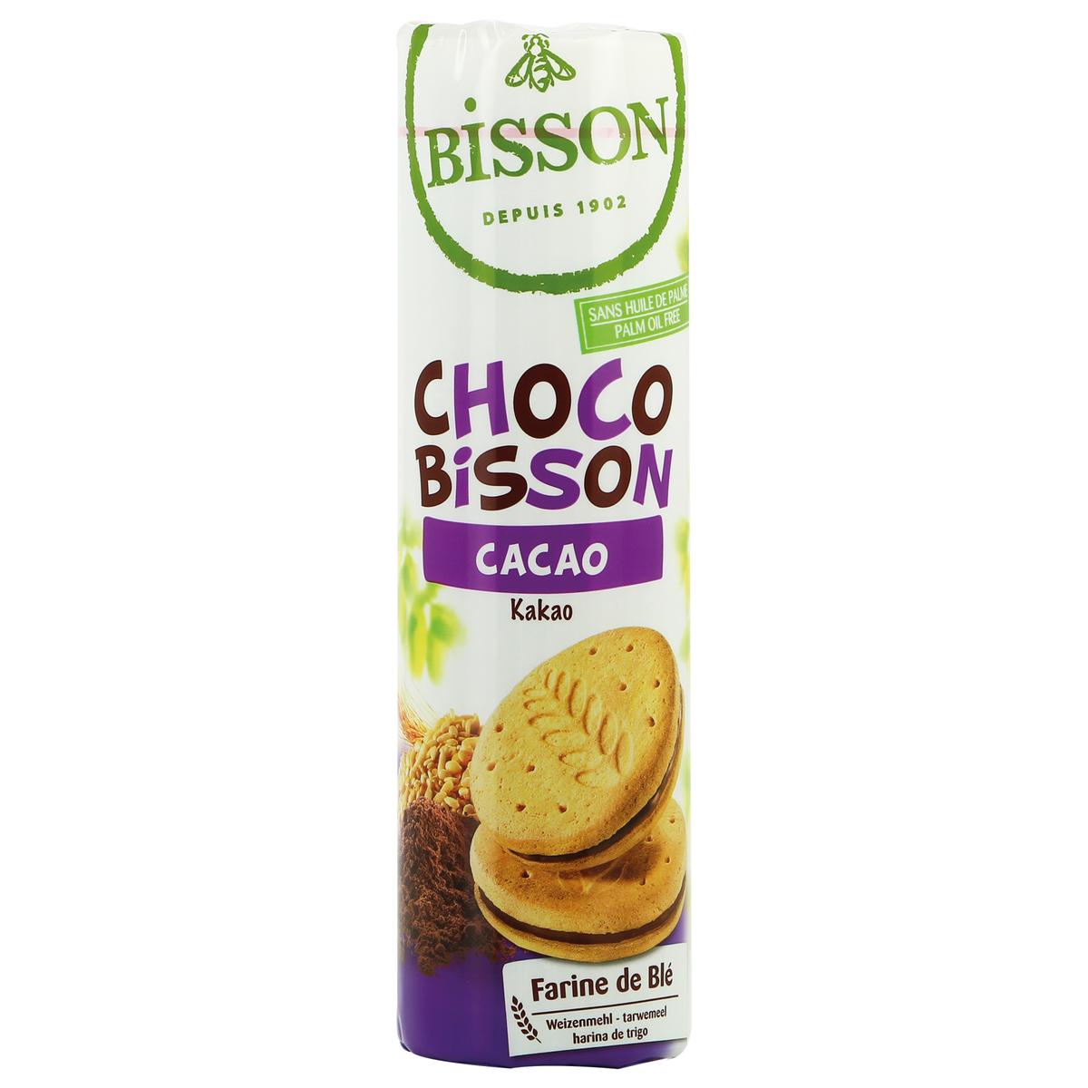 Bisson Choco cacao tarwekoekjes 300 gram