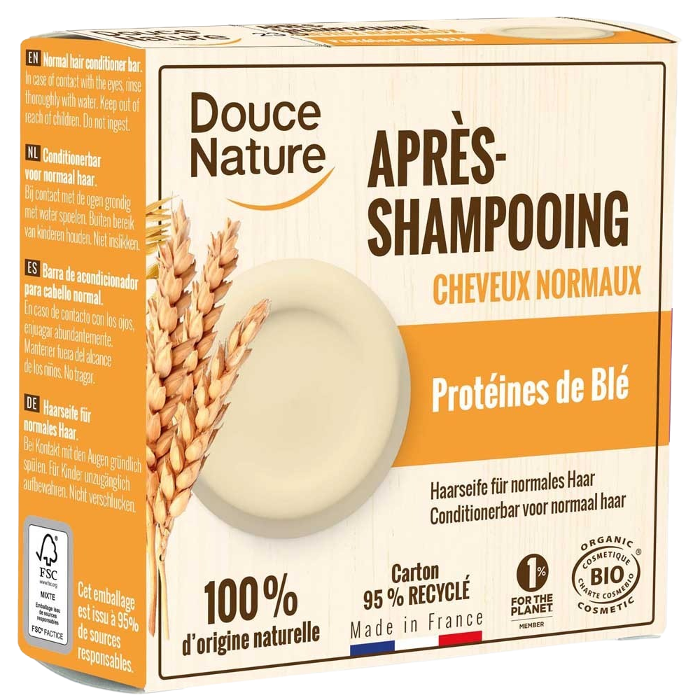 Douce Nature Conditioner bar normaal haar 65 gram