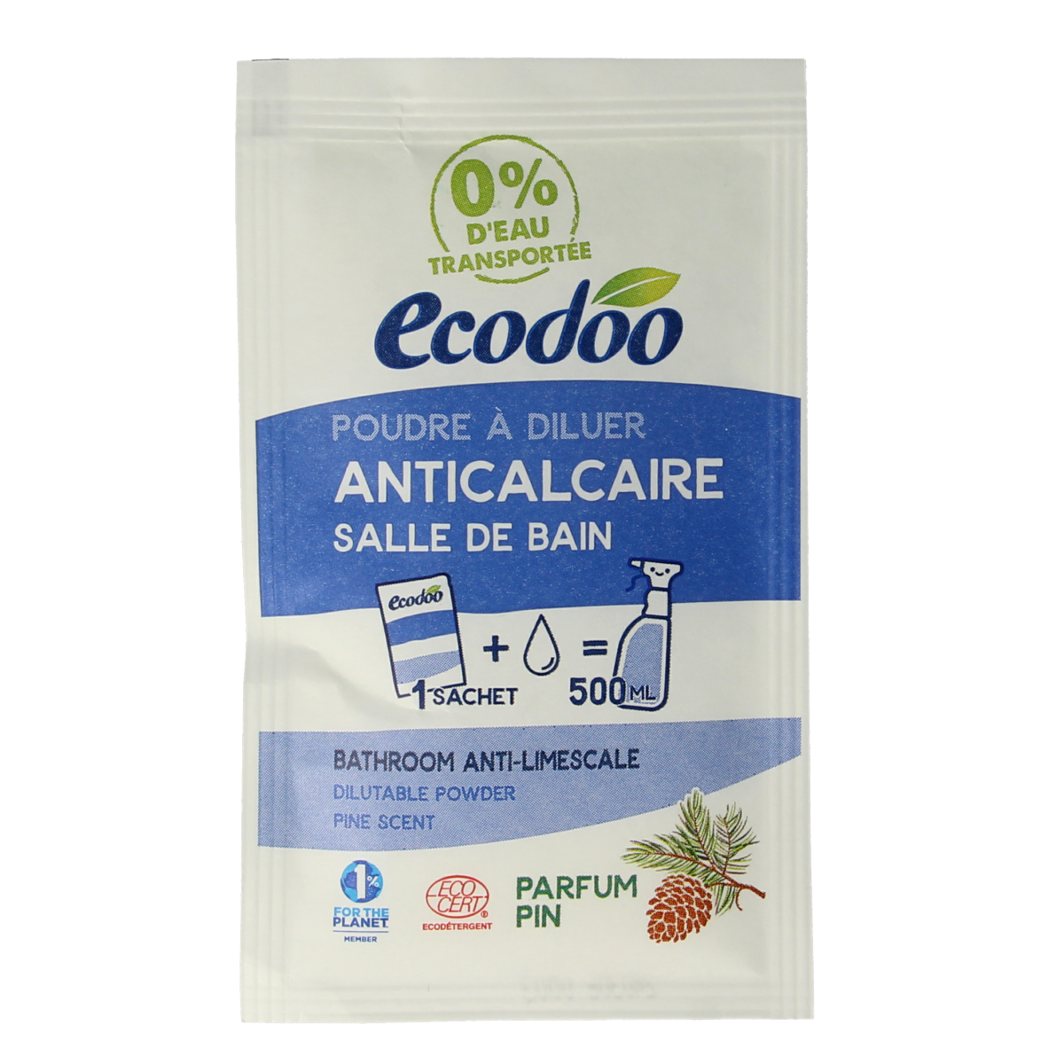 Ecodoo Kalkreiniger cleaning tabs navul 20 gram