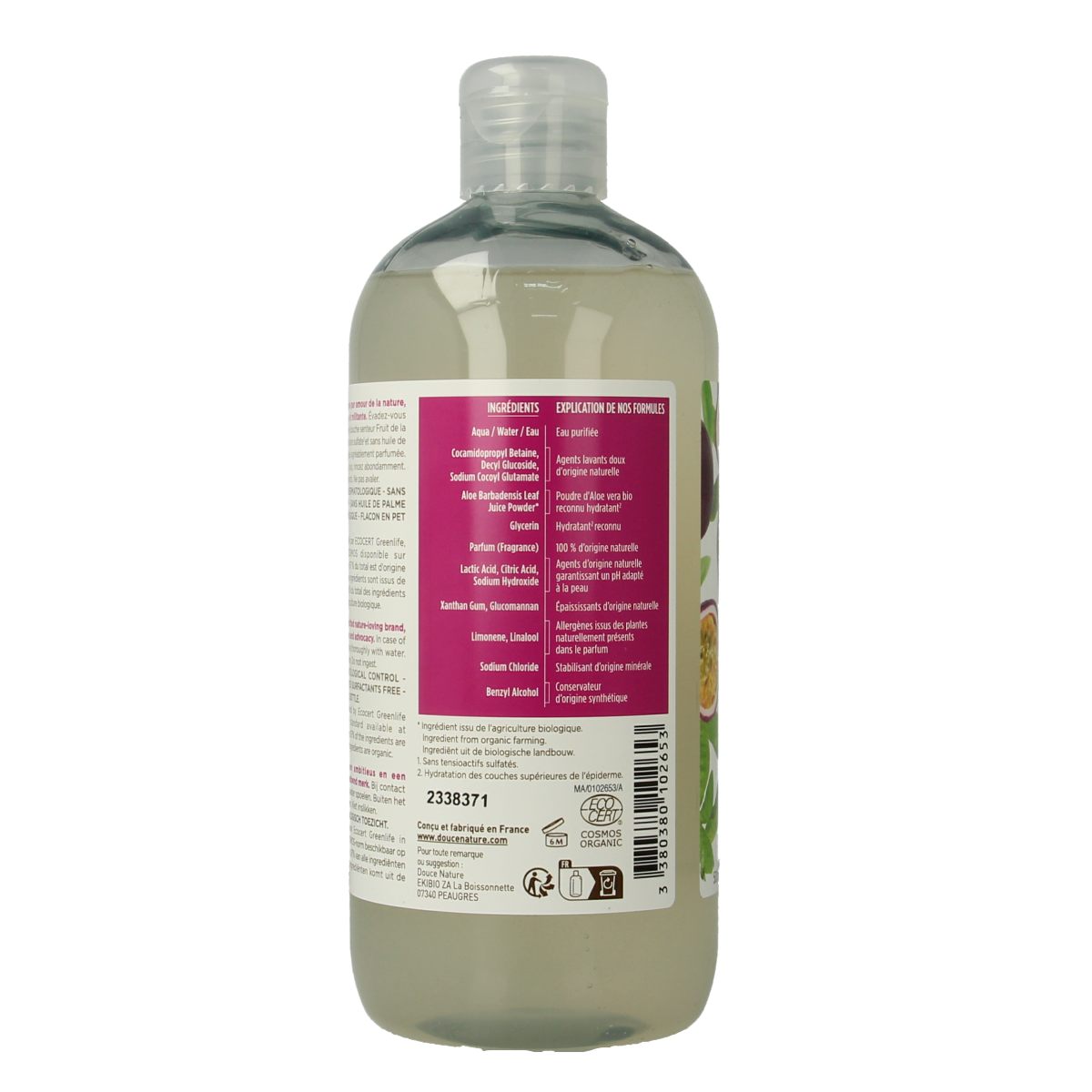 Douce Nature Douchegel passiefruit 500 ml