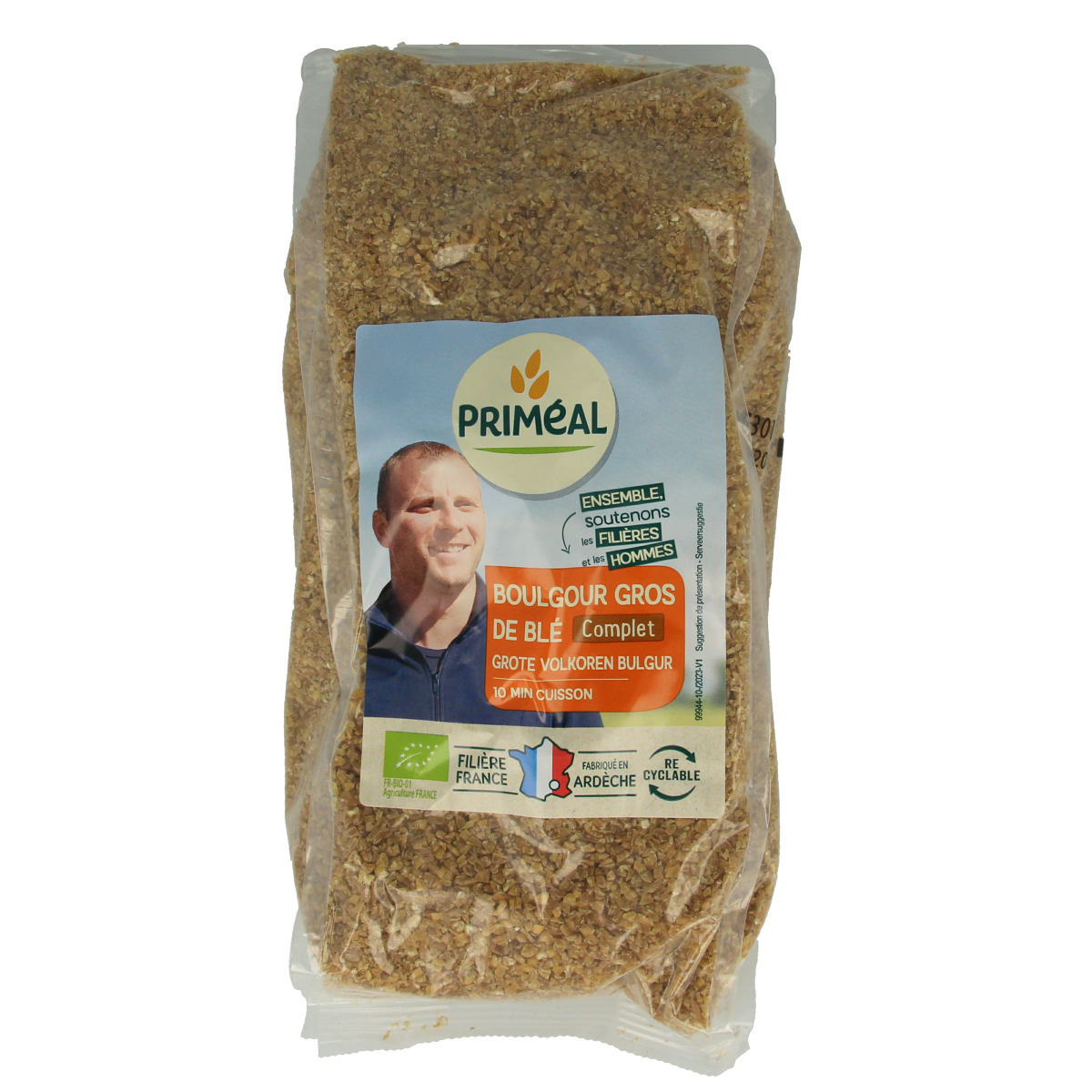 Primeal Bulgur volkoren biologisch 1 kg