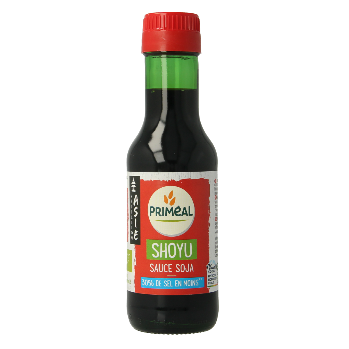 Primeal Sojasaus 30% minder zout biologisch 125 ml