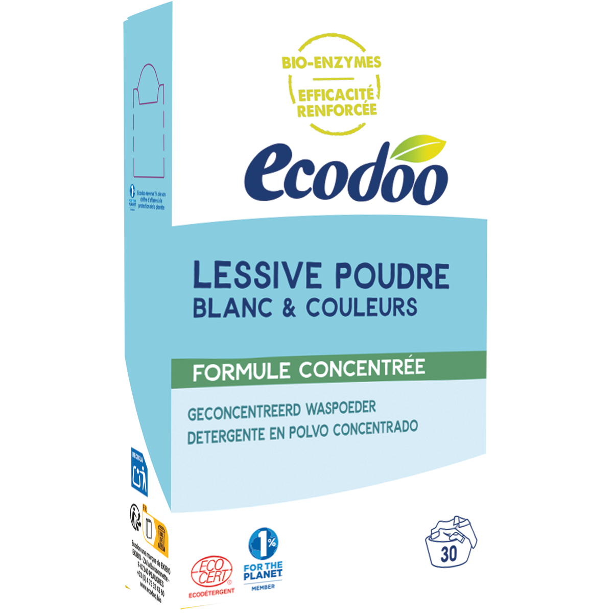 Ecodoo Waspoeder geconcentreerd eco 750 gram