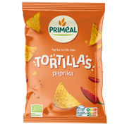 Primeal Paprika tortillas bio 125 gram