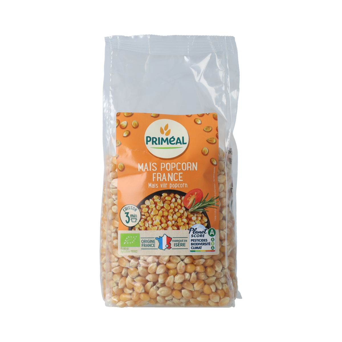 Primeal Popcorn mais 500 gram