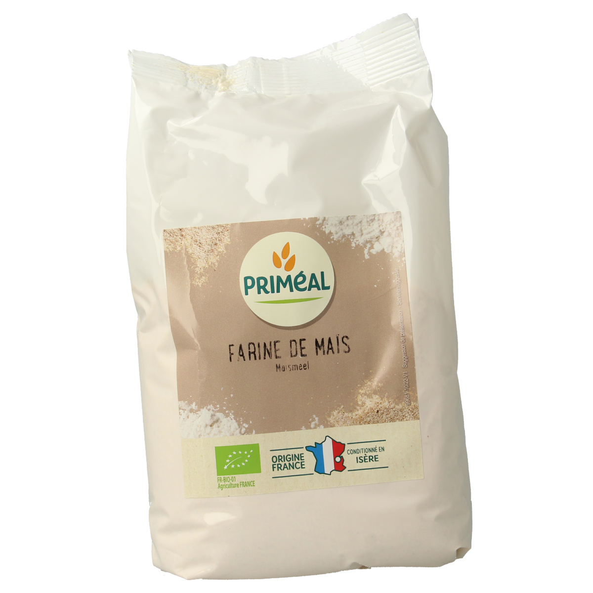Primeal Maismeel biologisch 500 gram