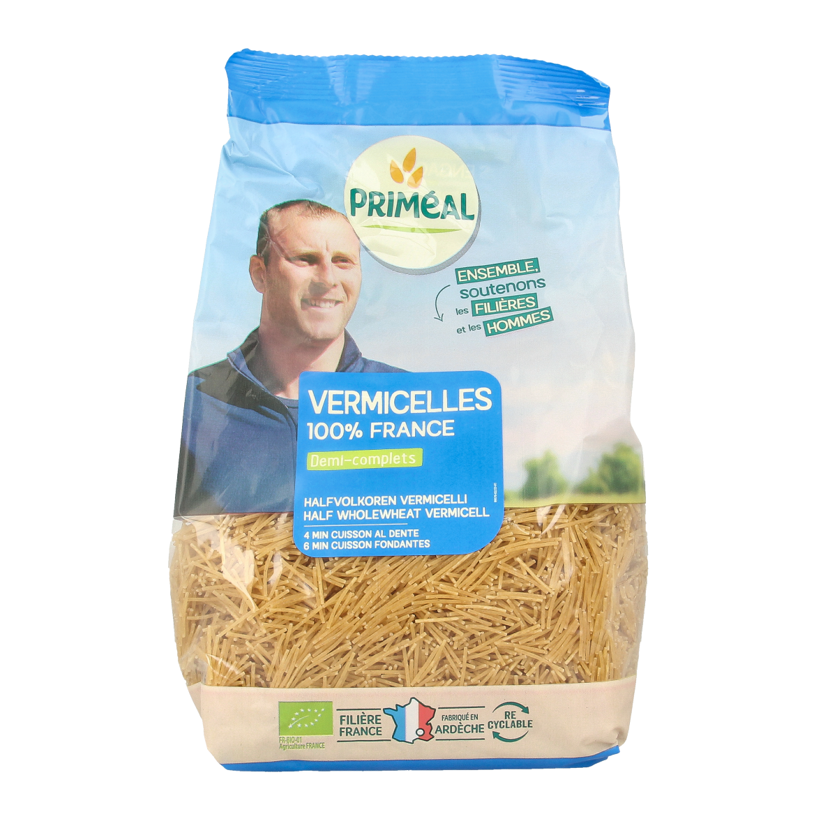 Primeal Vermicelli halfvolkoren 500 gram