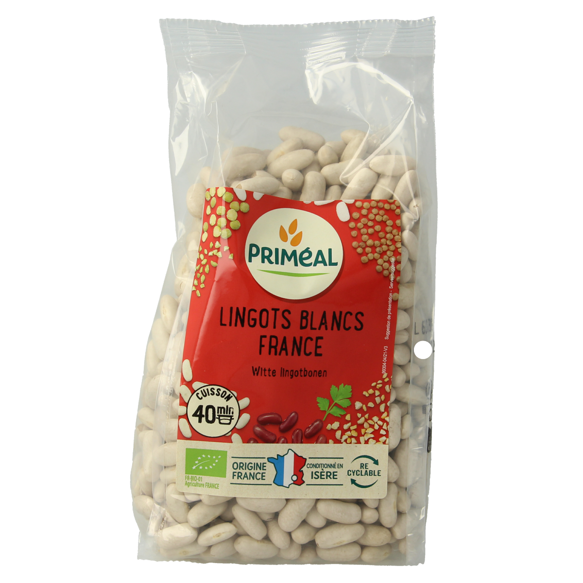 Primeal Witte lingotbonen Frankrijk 500 gram