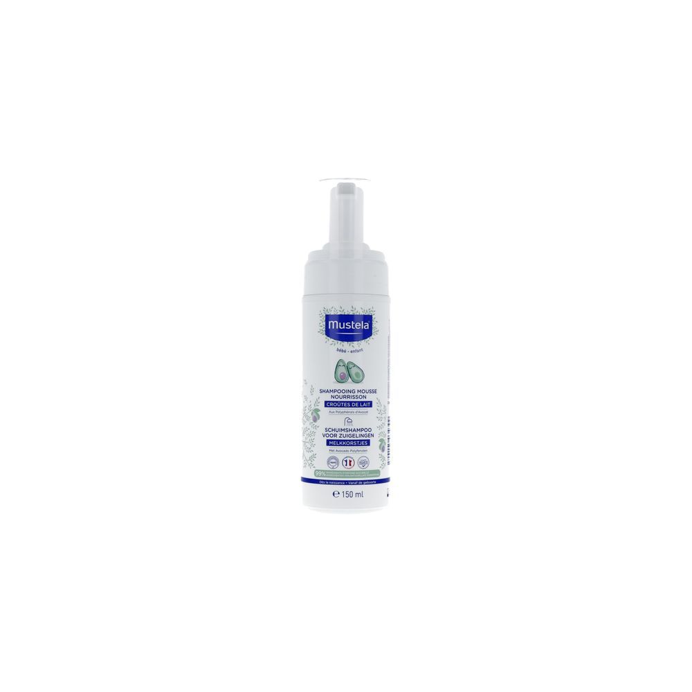 Mustela Schuimshampoo voor Zuigelingen 150 ml
