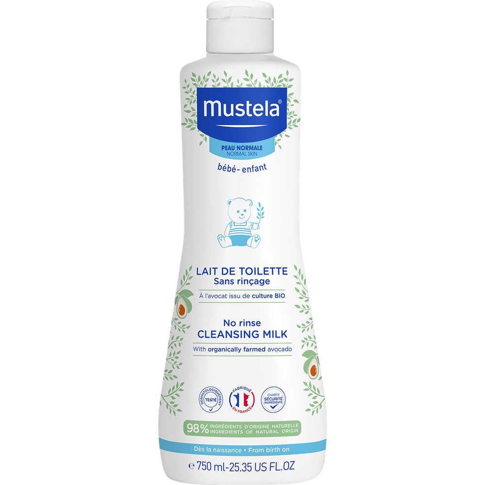 Mustela Toiletmelk Normale Huid 750 ml