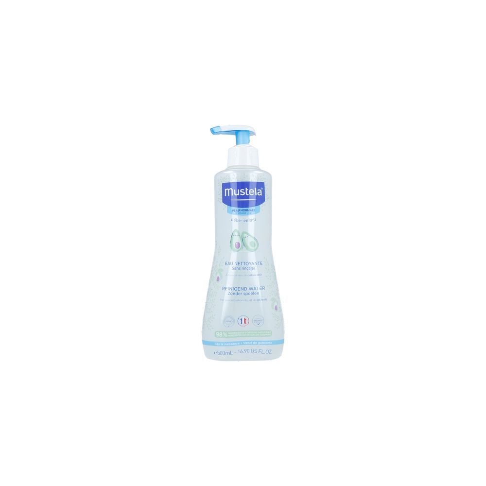 Mustela Baby No-Rinse Cleansing Water 500 ml