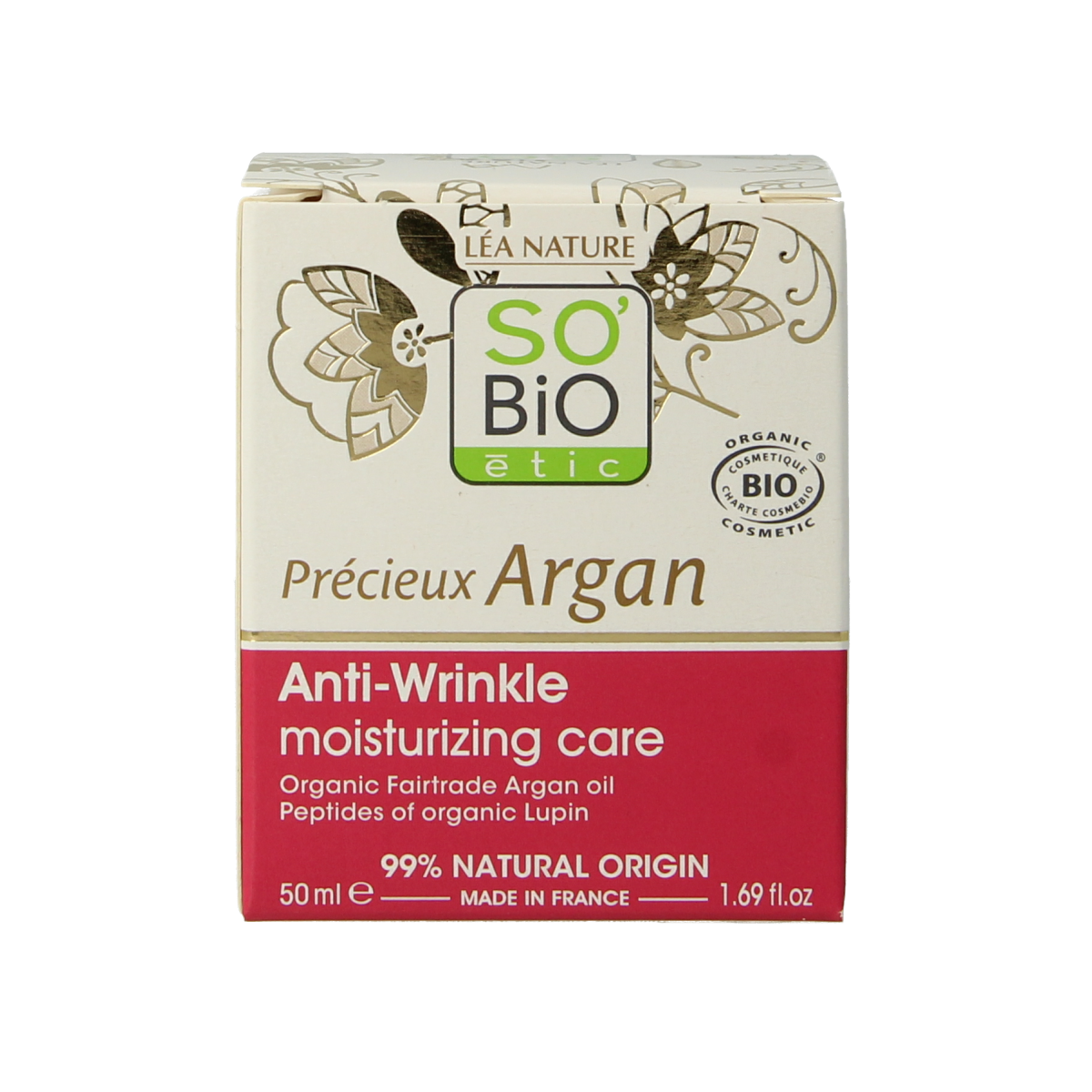 So Bio Etic Dagcreme moisturizing anti rimpel 50 ml