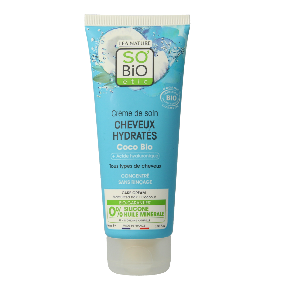 So Bio Etic Leave in haarmasker coco hyaluronic acid 100 ml