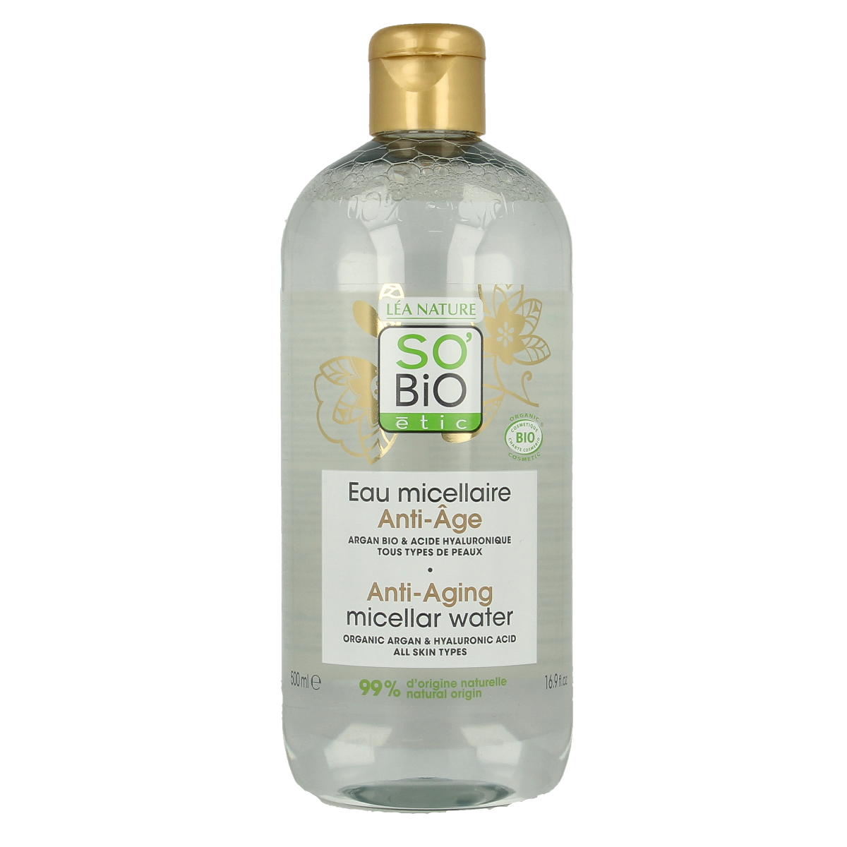 So Bio Etic Argan anti-aging micellar water 500 ml