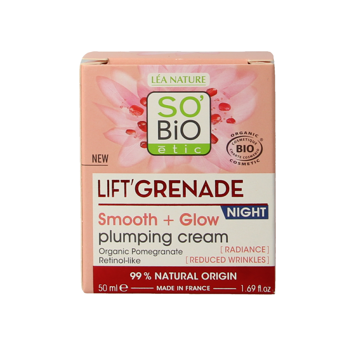 So Bio Etic Lift grenade night cream 50 ml