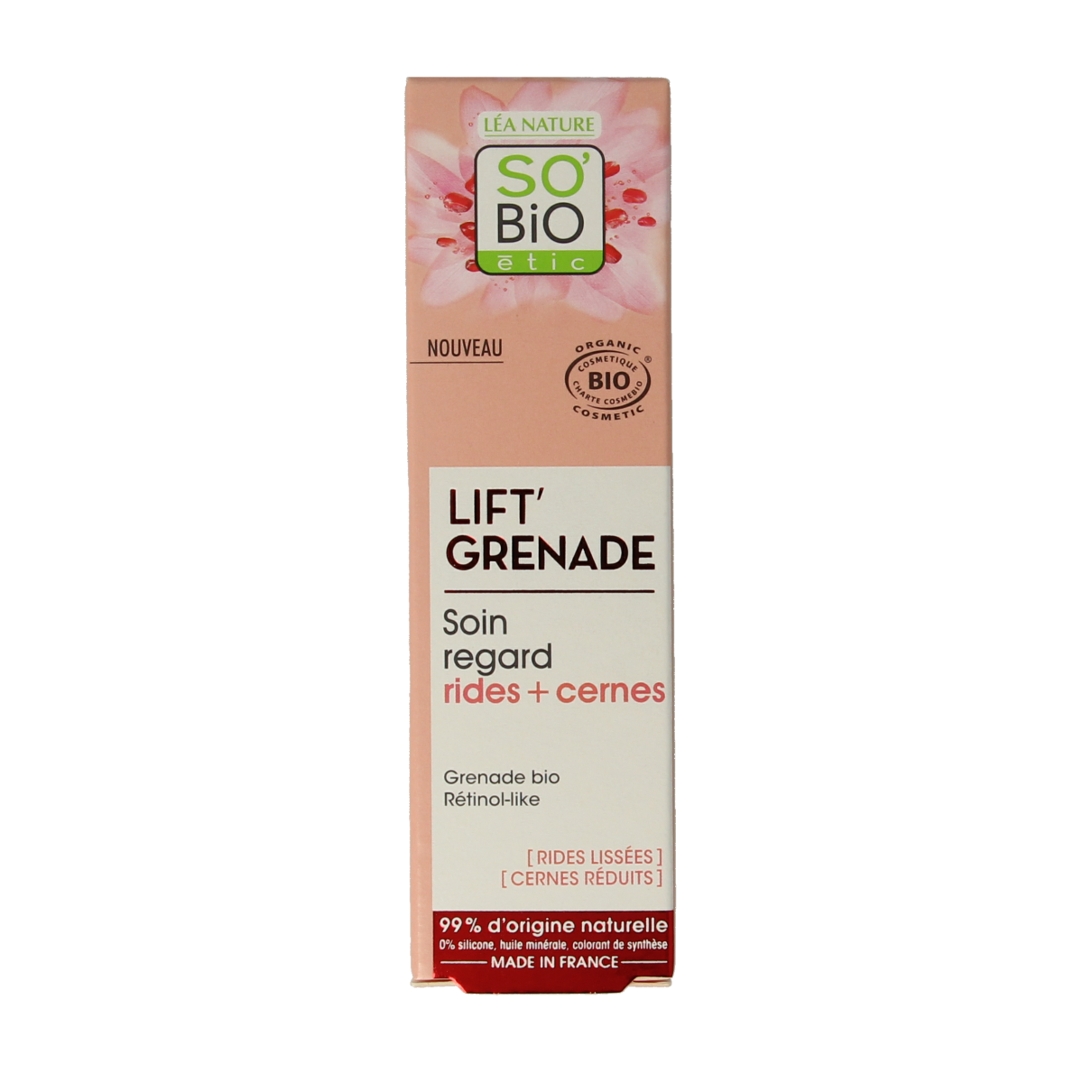 So Bio Etic Lift grenade eye contour cream 15 ml