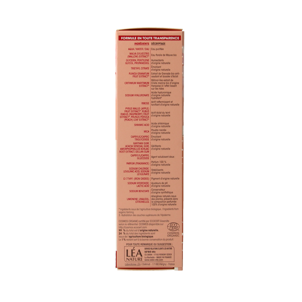 So Bio Etic Lift grenade serum 30 ml