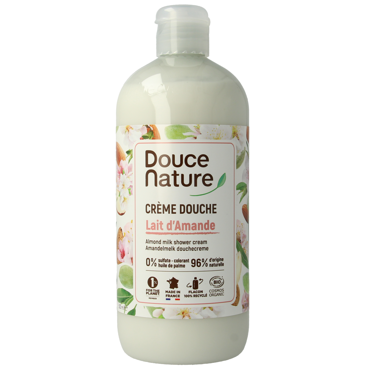 Douce Nature douchegel amandelmelk 500 ml