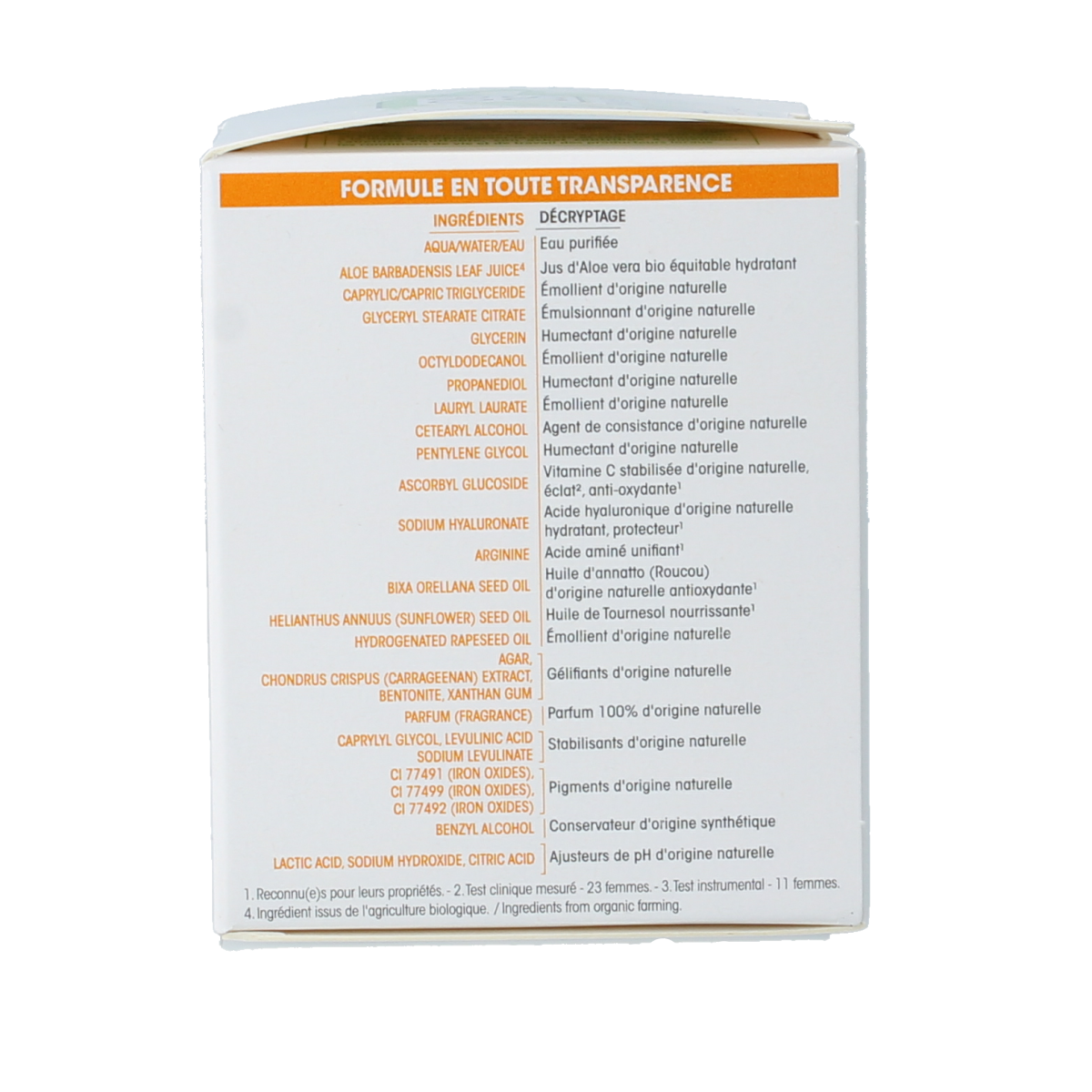 So Bio Etic Radiance boost hydrating cream vitamine C biologisch 50 ml